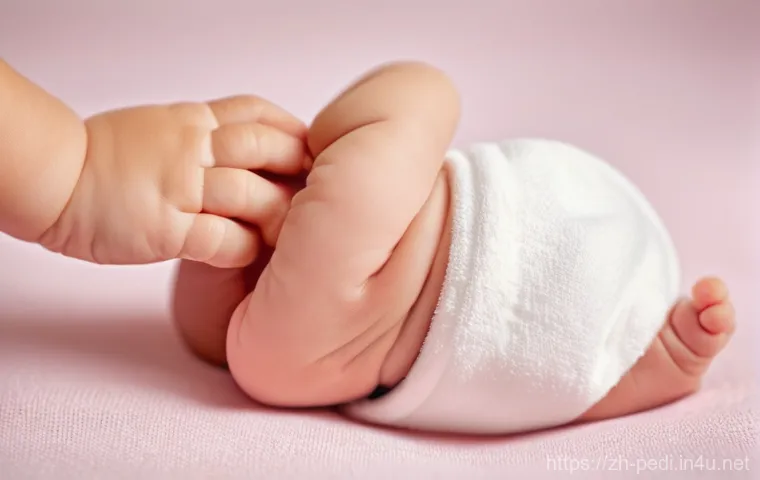 소아 혈변 증상과 위장질환 진단 - **Prompt 1: Initial Discovery and Parental Concern**
    "A young mother, in her late 20s, with a ge...