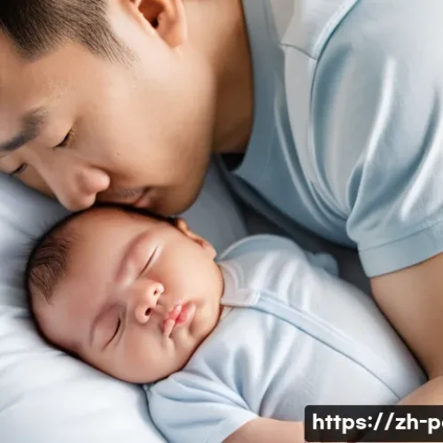 Home 23 아기 감기와 독감 차이점 - **Prompt 1: Concerned Parent with Feverish Baby**
A tender and realistic image of a worried pare...